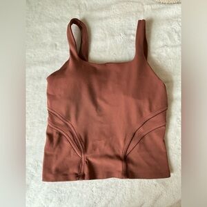 Lululemon Nulu and Mesh-Back Self-Bra yoga top